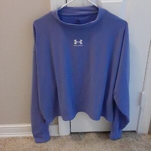Under Armour Purple Long Sleeve Shirt